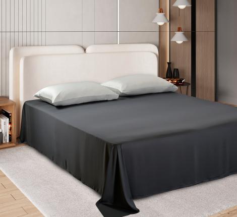 Простыня Sharmes "Bamboo" 240х260, графитовый