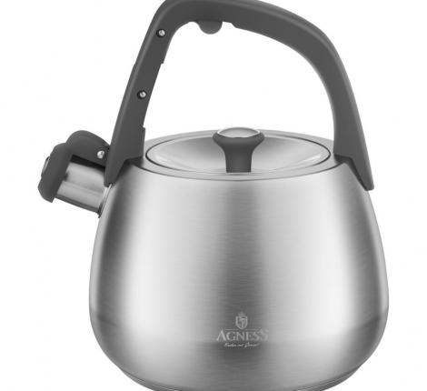 Чайник со свистком "AGNESS" 948-1004, 2,5 л