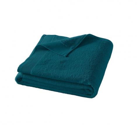 Полотенце махровое "Blanc des Vosges" UNI CEDRE (темно-бирюзовый), 55х110