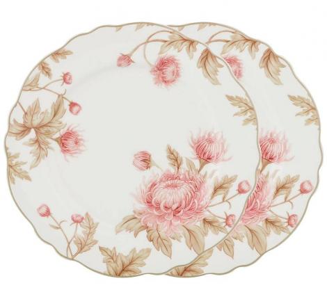 Набор закусочных тарелок 2 шт. "АСТРА", диаметр 21 см