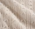 Плед "Sofi De Marko" Вязка (бежевый), 220х240