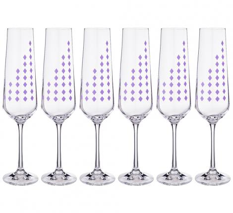 Набор бокалов для шампанского 6 штук &quot;SANDRA&quot; 674-651 200 мл