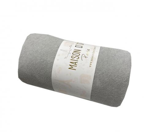 Простыня на резинке махровая с наволочками "Maison D'or" DUZ (серый), 100х200