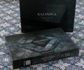 Постельное бельё "Kazanov.A." Аскания (капучино индиго) Сатин, Евро