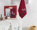 Кухонные полотенца махровые с вышивкой &quot;KARNA&quot; NOEL 30x50 см 1/2, V5