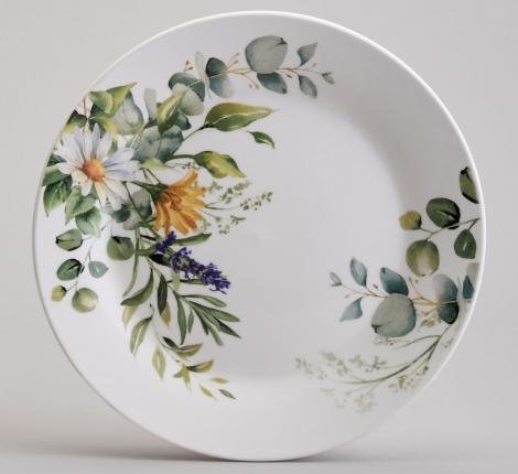 Набор посуды обеденный "РОМАШКОВОЕ ПОЛЕ" на 4 персоны, 16 предметов