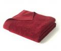 Полотенце махровое "Blanc des Vosges" UNI GRIOTTE (вишневый), 70х140