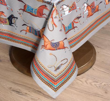 Скатерть с пропиткой LEFARD "PASSAGE" 140х180 см, серый