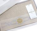 Салфетки махровые с вышивкой Maison D'or "ELEGANZE MARIN" 30х50-4шт., бежевый
