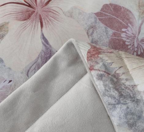 Постельное белье с одеялом "Sofi de Marko" Ренато №18 Велюр/Сатин, Евро