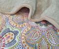 Одеяло тёплое Magic Wool &quot;Облако-Узоры&quot; шерсть мериноса, 160х200