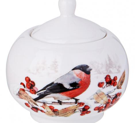 Чайный сервиз "ЛЕСНАЯ СКАЗКА" СНЕГИРИ на 6 персон, 14 персон