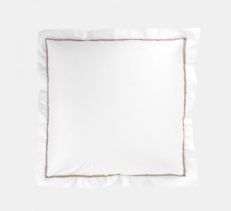 Наволочка с узкой отделкой "ALPINE CARAMEL BEIGE ALLURE GRASS" Мако-Сатин, 70х70 (2шт)