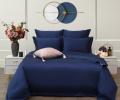 Постельное белье "Sofi de Marko" Моно (сапфир) Сатин ДеЛюкс, Евро