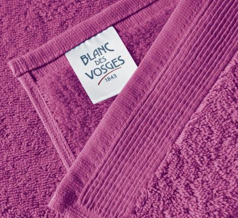 Полотенце махровое "Blanc des Vosges" UNI CYCLAMEN (фиолетовый), 40х60