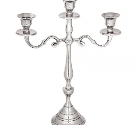 Подсвечник на 3 свечи "PALAZZO", высота 31 см