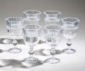 Набор бокалов для вина 6 штук "CRYSTAL PEARL", 310 мл