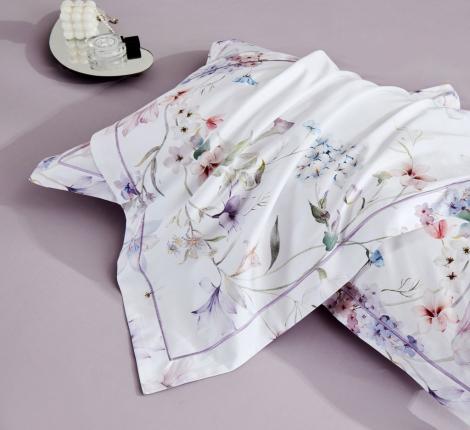 Постельное белье "Asabella" 2179-4S Мако-Сатин, 1,5 спальный