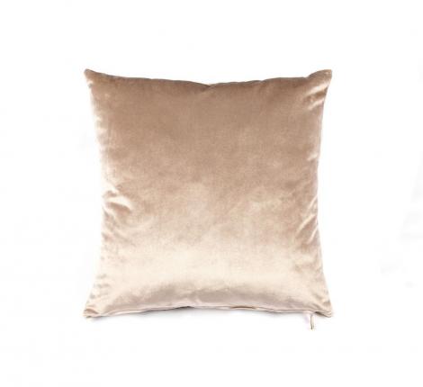 Наволочка декоративная "Sofi de Marko" Мрамор (бежевая) Велюр, 45х45