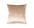 Наволочка декоративная "Sofi de Marko" Мрамор (бежевая) Велюр, 45х45