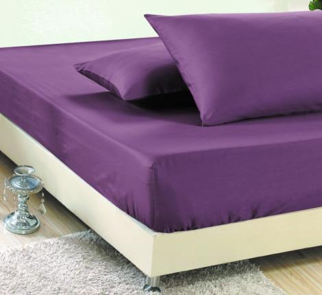 Простынь сатин на резинке (PRC-R-49), 90x200