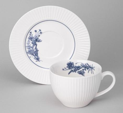 Чайный набор "ROYAL BLUE" на 6 персон, 12 предметов (270 мл)