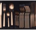 Набор столовых приборов "BROOKLYN" COPPER 122 на 6 персон, 24 предмета