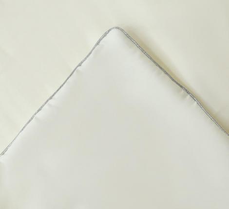 Постельное белье с одеялом "Sofi de Marko" Premium Mako (молоко) Сатин ДеЛюкс, Евро