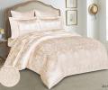 Постельное белье "Cleo" Satin Jacquard 31/221-SG Жаккард, Евро