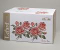 Чайный сервиз "КОРЕЙСКАЯ РОЗА" на 6 персон, 14 предметов