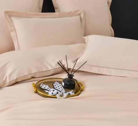 Постельное белье "Sofi de Marko" Изольда (карамель) Сатин ДеЛюкс, 1,5 спальный