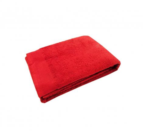 Полотенце "Blanc des Vosges" UNI CERISE (вишневый), 100х150