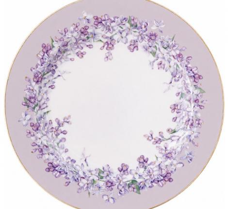 Набор закусочных тарелок 4 штуки "LILAC", диаметр 20,5 см
