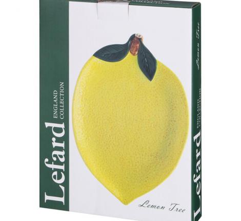 Тарелка "ЛЕМОН ТРИ", 28,5*20*3,5 см