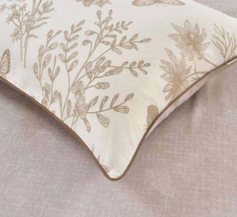 Постельное белье "Sofi de Marko" Вальтери (бежевый) Сатин, 1,5 спальный