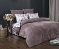 Постельное белье с одеялом "Kazanov.A." Дакота (жемчуг лаванда) Велюр/Egypt Cotton, Евро