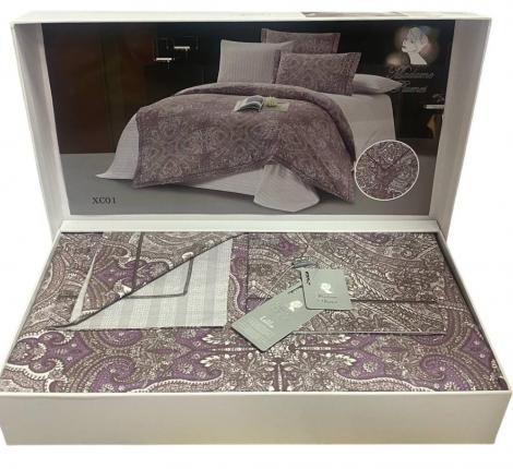 Постельное бельё Madame Plumes "LAVENDER LULLABY" XC-01 Сатин, Евро