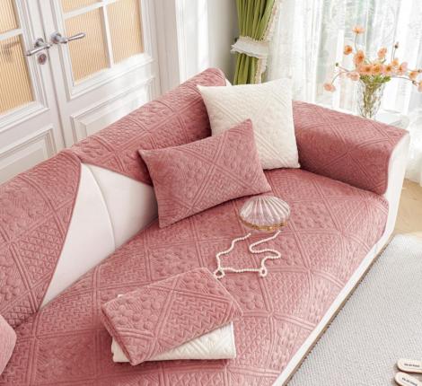 Накидка на диван Tango "Sofa" АБСТРАКЦИЯ 90x160 (2 шт.), пыльная роза