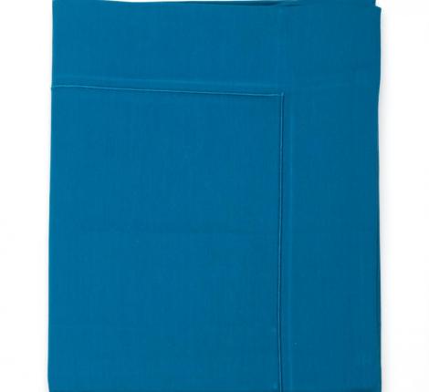 Наволочка "Blanc des Vosges" сатин де люкс 50х70 сbleu paon (сине-зеленый