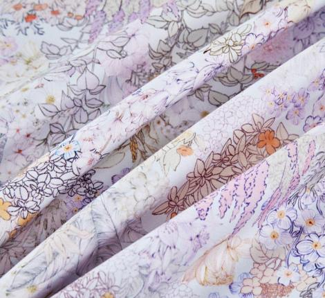 Постельное бельё "Asabella" 2390-6 Мако-Сатин, Евро