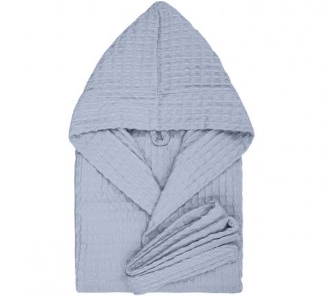 Халат детский вафельный "Sofi de Marko" Sunny (голубой), 86-92