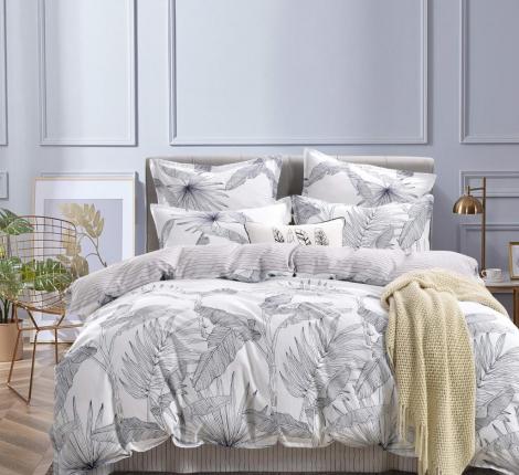 Постельное белье "Sofi de Marko" Агнес (серая) Сатин, Евро