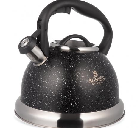 Чайник со свистком "AGNESS" 937-034, 3,1 л