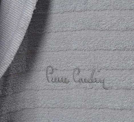 Набор "PIERRE CARDIN HOME" (2 халата, полотенца 50х90-2 шт., 70х140-2 шт.), лиловый-серый