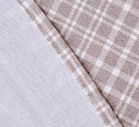 Скатерть круглая с пропиткой "FAMILY FARM" 190 см, клетка