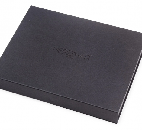 Набор столовых приборов "HERDMAR" STICK BLACK 26 на 6 персон, 24 предмета