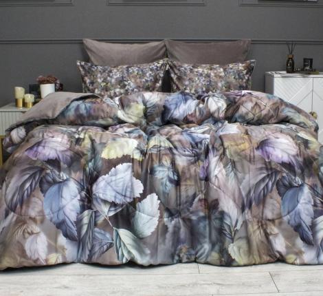 Постельное белье с одеялом "Kazanov.A." Вайнона (капучино) Велюр/Egypt Cotton, Семейный