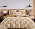 Постельное белье "Sofi de Marko" Джерри (бежевый) Сатин, Семейный