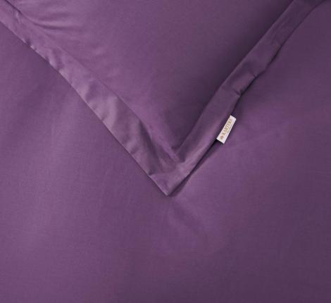 Постельное бельё "KARTEKS" Сатин однотонный SKO-031, 2 спальный