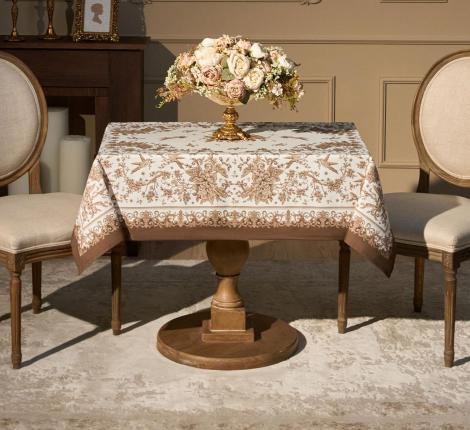 Скатерть с пропиткой "ROYAL GARDEN" 110х140 см, белый